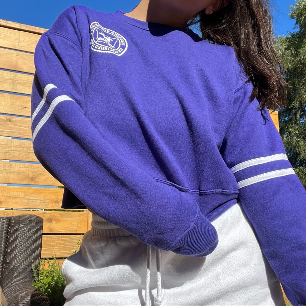 UWO Cropped Sweater